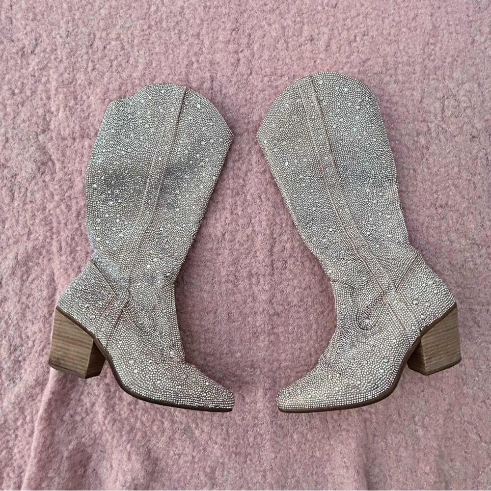 Matisse Rhinestone Cowgirl Boots Size 8